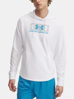 Produktbild von Under Armour Ua Rival Terry Logo Hood Herren Sweatshirt 1390141-100__LG