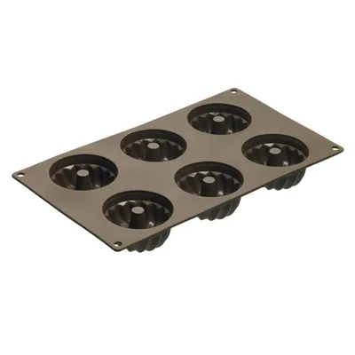 Produktbild von Lurch 00085029, Kuchenform, Rechteckig, -40 °C, 240 °C, Braun, Silikon