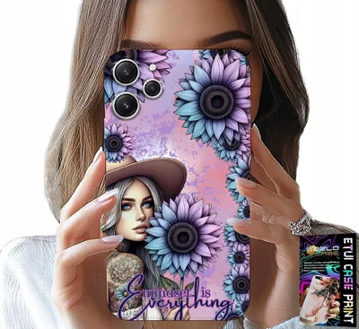 Produktbild von Etui Do Xiaomi Poco X5 Pro - Kobieta W Słonecznikach, Kobiece Wzory