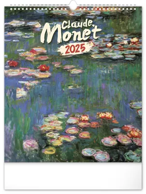 Produktbild von Wandkalender Claude Monet 2025, 30 × 34 cm