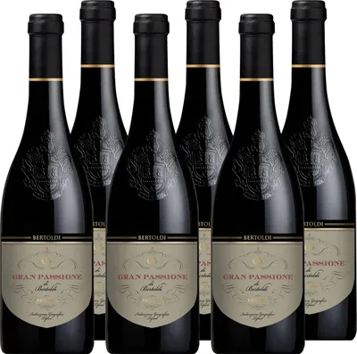 Produktbild von Gran Passione di Bertoldi Rosso Veneto IGT Venetien Rotwein trocken (6 x 0,75 l)