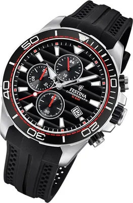Produktbild von Festina Herren Uhr The Originals F20370/6 PolyurethanArmbanduhr schwarz UF20370/6