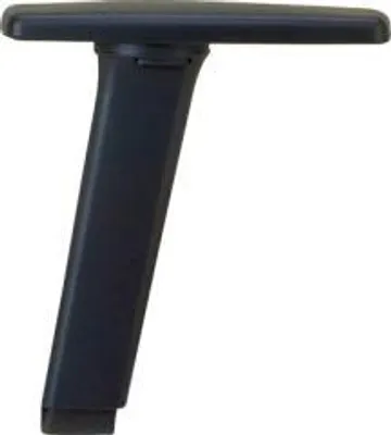 Produktbild von Ergonomischer Bürostuhl, schwarz, mit Armlehnen, Aluminium-Fußkreuz, Wechselpolstersystem, Hartbodenrollen