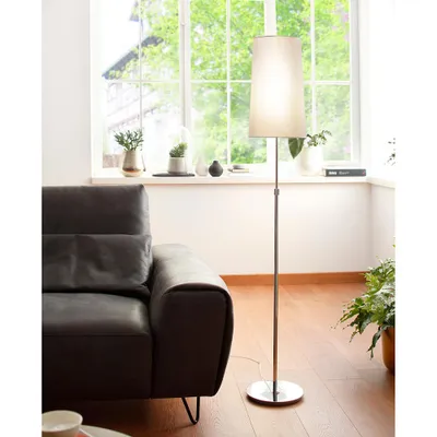 Produktbild von Villeroy & Boch Stehlampe Verona 164cm Chrom, Weiß