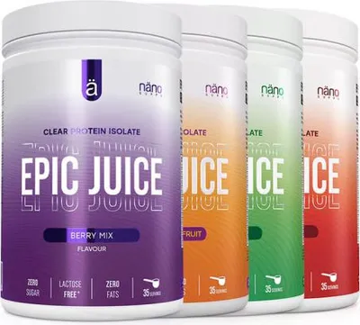 Produktbild von NanoSupps Epic Juice Clear Whey (875g) Watermelon - Eiweiße - Klares Protein