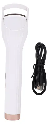 Image de Recourbe-cils chauffant avec ventilateur, 2-en-1, à chauffage rapide, sans fil, pour sécher la colle