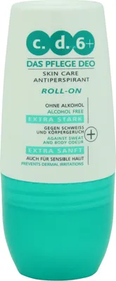 Immagine prodotto di c.d.6 + Care Deodorant Roll-On, soluzione da 60 ml