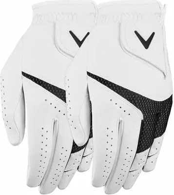 Produktbild von Callaway Weather Spann 2-Pack 23 White Linke Hand L Herrenhandschuhe