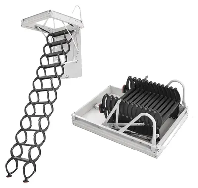 Zdjęcie produktu dla Schody na poddasze, udźwig 300 kg, napęd hydrauliczny, typ 1, typ 1