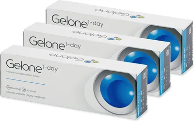 Produktbild von Gelone 1-day (90 Linsen) Stärke: +1.25, BC: 8.40, DIA: 14.20