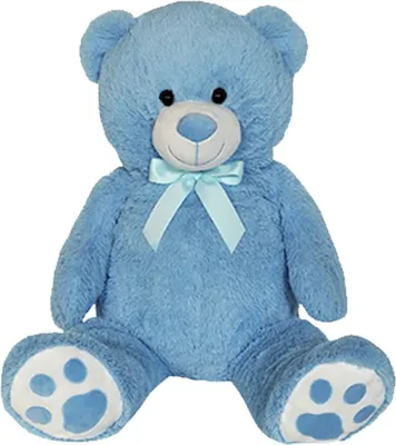 Produktbild von Plüschbär blau 100 cm