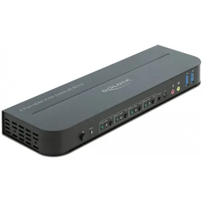 Image de DELOCK DeLOCK 11483 Commutateur KVM Noir