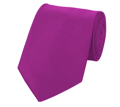 Produktbild von Fabio Farini - 1 Stück Herren Krawatte Rosa - verschiedene Rosa Männer Schlips in 8cm Breit (8cm), Pink - Lilly Pink