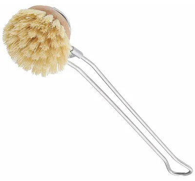 Produktbild von Spülbürste aus Edelstahl mit Holzborste
