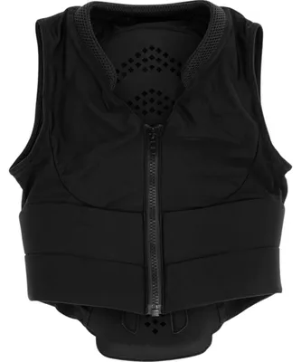 Image de Gilet de protection dorsale Covalliero BackPro3 noir pour adultes, taille:S