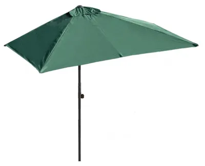 Obrázok produktu pre Slnečník, polkruhový, obdĺžnikový, 200x100 cm / 250x130 cm, polyester, UV ochrana 30+