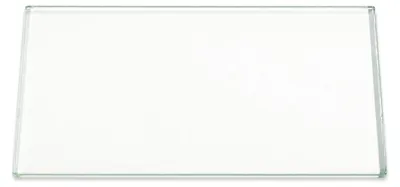 Produktbild von Ersatzglas Grablaterne Grablicht Klarglas - 153 x 93 mm (15,3 x 9,3 cm) - 4 mm