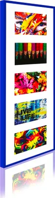 Zdjęcie produktu dla Ramka na zdjęcia 24,1 x 73,2 cm niebieska