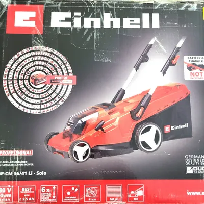 Obrázek produktu pro Akumulátorová sekačka Einhell GE-CM 3641 Li Solo Power X-Change s lithium-iontovým napájením (230.78)