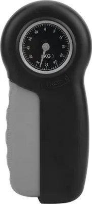 Obrázek produktu pro ABS ruční měřič síly, mechanický, velký displej, trenažér zápěstí, měřič síly úchopu, černý šedý