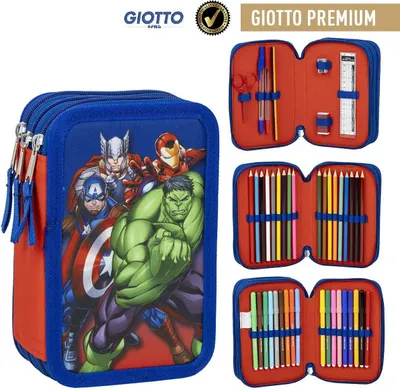 Produktbild von Marvel Avengers triple pencil case