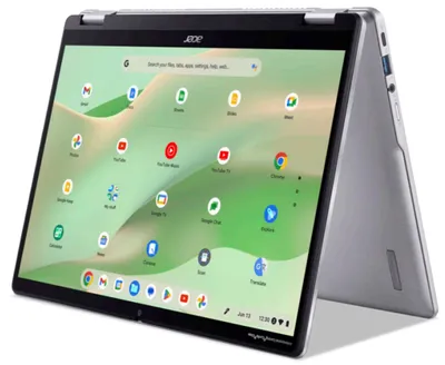 Produktbild von Acer Chromebook CP314-2HN-C57B, Intel® N, 0,8 GHz, 35,6 cm (14"), 1920 x 1200 Pixel, 8 GB, 64 GB