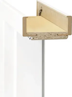 Produktbild von Pertura Komplettzarge Lack RAL 9003 signalweiß 198,5x86x24 cm Rechts