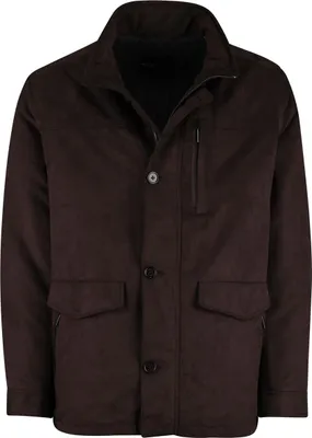 Produktbild von Bugatti Winterjacke Veloursleder braun