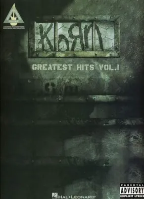 Produktbild von Korn - Greatest Hits Vol 1 Guitar Tab Songbook Intermediate Electric Guitar Sheet Music with Authentic Transcriptions Rock and Alternative Guitar Repertoire for Practice Performance and Study