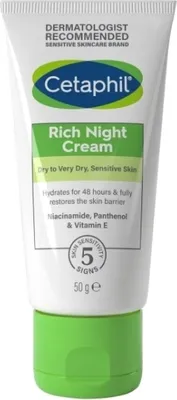 Immagine prodotto di Cetaphil Crema Notte Nutriente, 50g