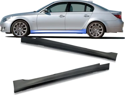 Image de Bas de caisse Sport Look SET pour BMW Série 5 E60 Limo et E61 Touring à partir de 2003-2010