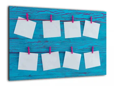 Immagine prodotto di Lavagna In Vetro Magnetica Con Stampa Motivo Planner 60X40
