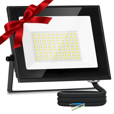 Imagen del producto de Aigostar, foco LED para exteriores e interiores, 50W, 4500 lúmenes, luz blanca fría, 6500K, IP65 – 1 unidad, 50W, 6500K