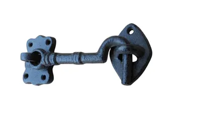 Produktbild von Antike Türverriegelung Eisenriegel Eisenhaken Türbeschlag 15 cm