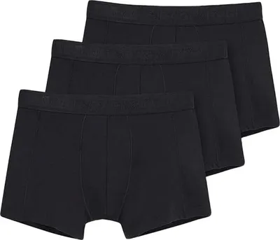 Produktbild von Dagi Herren Boxershorts Set, Unterhosen Herren Boxershorts, Men Unterhosen, 3er Pack, Slim Fit, Regular Waist, Kurz, Gestrickter Stoff