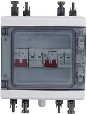 DC500V - Überspannungsschutz - Wasserdicht - 32A - Ideal für Solarsysteme - Unterbrecher mit Schalter