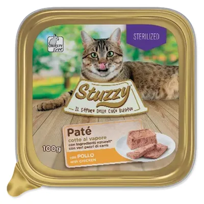 Image de Stuzzy Cat Cons. Adult Paté poulet 100g