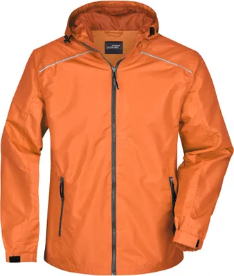 Produktbild von Sportliche, funktionale Outdoorjacke orange/carbon, Gr. M