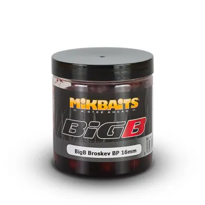 Obrázek produktu pro Mikbaits boilie v dipu BigB Broskev Black pepper 250ml Průměr: 16mm