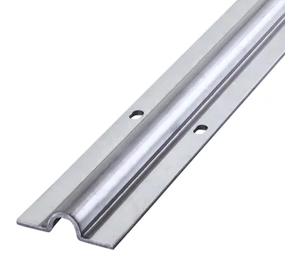 Produktbild von SOTECH Torschiene R10 1000 mm – für Torrollen, 55 x 15 mm, Stahl verzinkt, Laufschiene Schiebetor