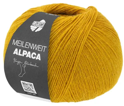 Produktbild von Lana Grossa - Meilenweit 100g Alpaca 2004 safrangelb