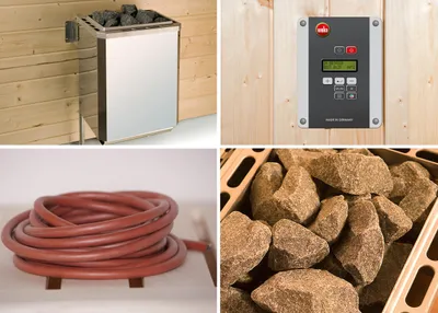 Produktbild von weka Saunaofenset 2 - 4,5 kW OS 230V/20A x B x T x H