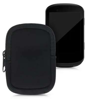 Produktbild von kwmobile Tasche kompatibel mit Garmin Edge 530 / 830 - Fahrrad GPS Neopren Hülle - Schutzcover Navi in Schwarz