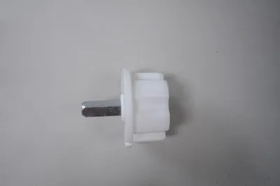 Produktbild von Leudus Markisenzubehör & Ersatzteile Markisenkapsel Wellenkapsel eckige & runde Tuchrollen-Achse (eckige Tuchrollen-Achse, 70mm, weiß)