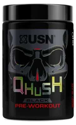 Image de USN QHUSH Pre-Workout (20 serv) Berry Blaze - Pre-Workout - Pre-Workout Booster