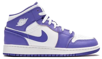 Produktbild von Jordan 1 Mid Purple Venom (GS) - EU 39