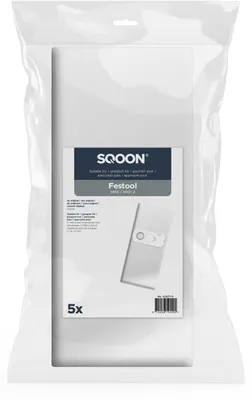 Productafbeelding van SQOON® Stofzuigerzakken - Geschikt voor Festool MINI / MIDI 2 (vanaf 2018)
