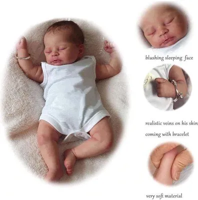 Immagine prodotto di Bambola Reborn POP da 20 pollici, dipinta a mano con cura