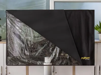 Image de Python TV-Cover wetterfester Schutz 140x89cm 58" bis 60" TV