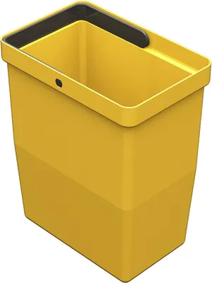 Immagine prodotto di Contenitore per rifiuti compatto, capacità 8 litri, dimensioni 15x23x28,5 cm, ideale per la cucina